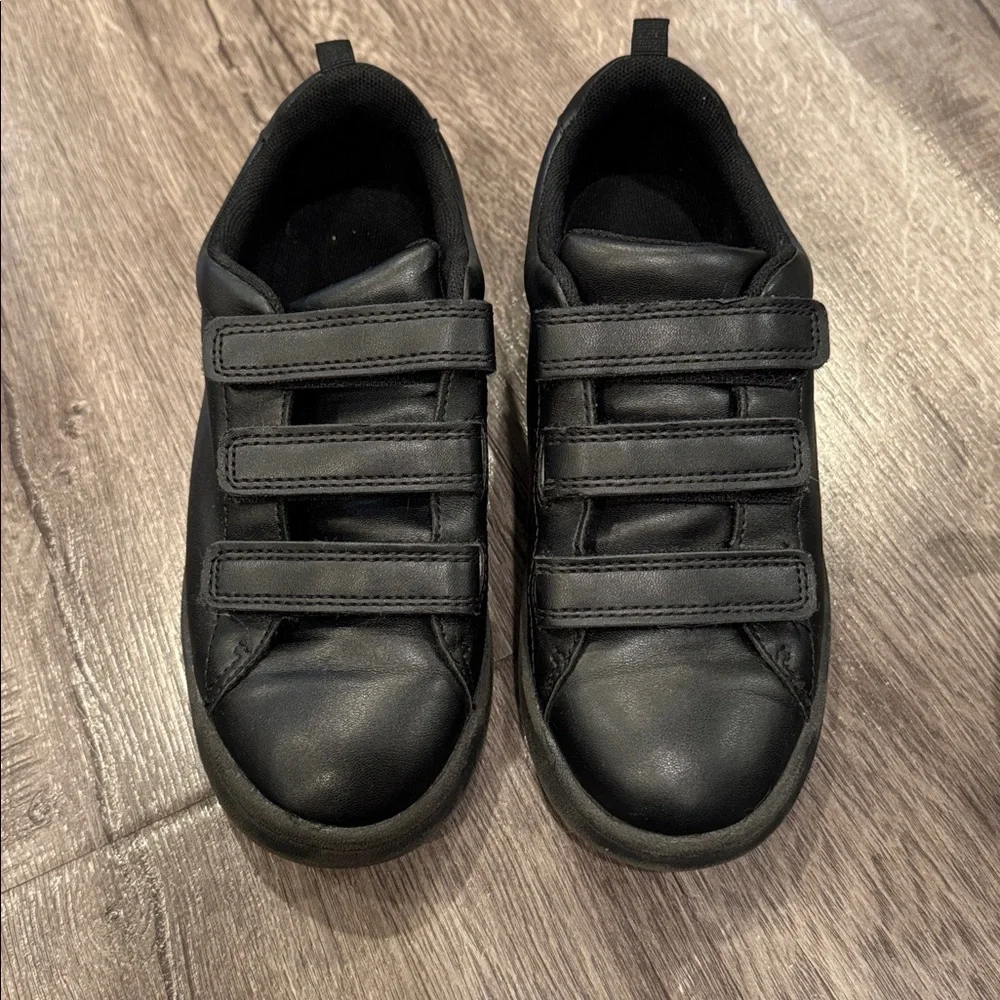 Kids /boys  set of two black dress shoes. Size 2